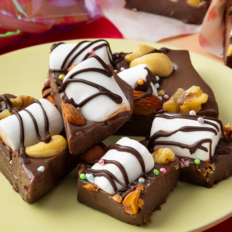 簡単！マシュマロ生チョコ